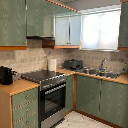 Apartman Mavrovouni House παραλιακό με αυλή, πλήρως εξοπλισμένο
